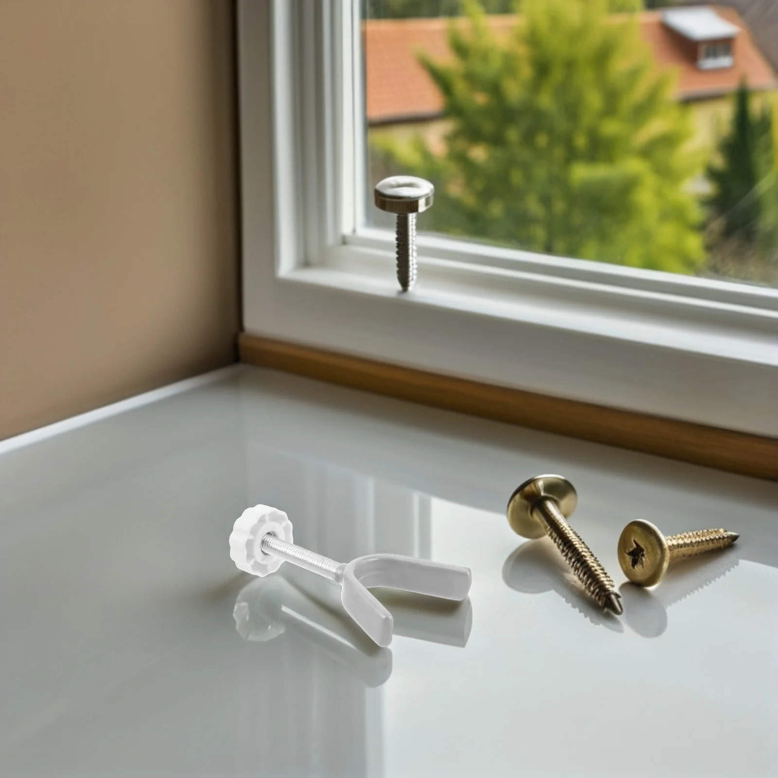 

4Pcs Stair Gate Screws M10 Heavy Duty Y Shape Baby Gate Pressure Bolts Spindle Rods Kids Stair Hardware Screw Accessories