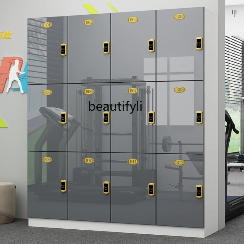 

Wardrobe Hairdressing Barber Shop Storage Bag Gym Yoga Studio Staff Smart Locker with Lock