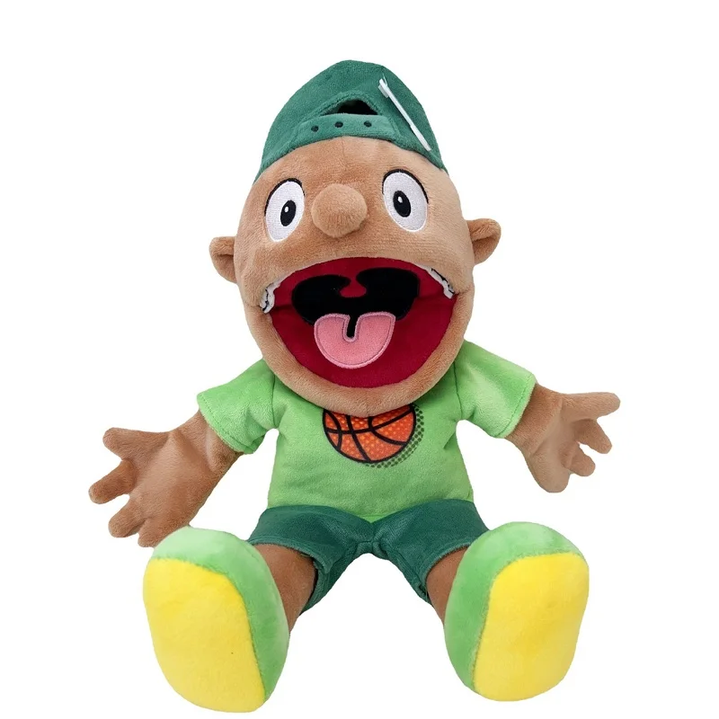 New Booger Puppet Jeffy Pet Hand Muppet Boy Junior Cody Joseph Plush Toy Stuffed Animal Talk Show Open Mouth Playhouse Kids Gift