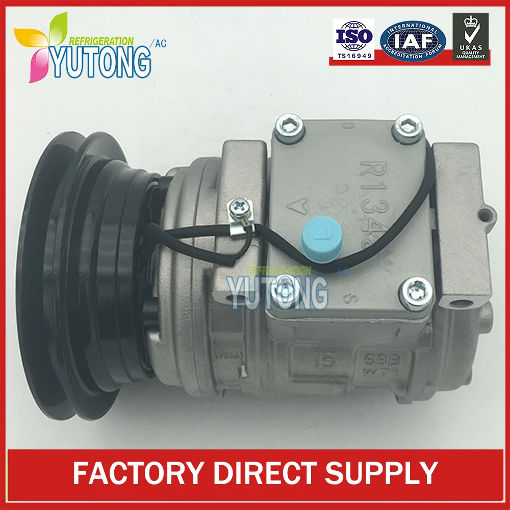 10PA15C AC Compressor for Toyota Hilux Pickup T100 Mitsubishi Montero for Dodge 1121006 1221006 618301 CS20095 4710142 4711142