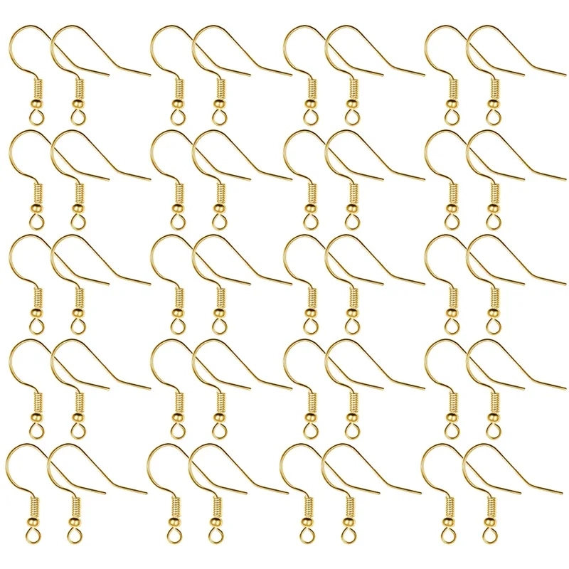 100 Stück Edelstahl-Ohrringhaken – Perfekt Für DIY-Schmuck