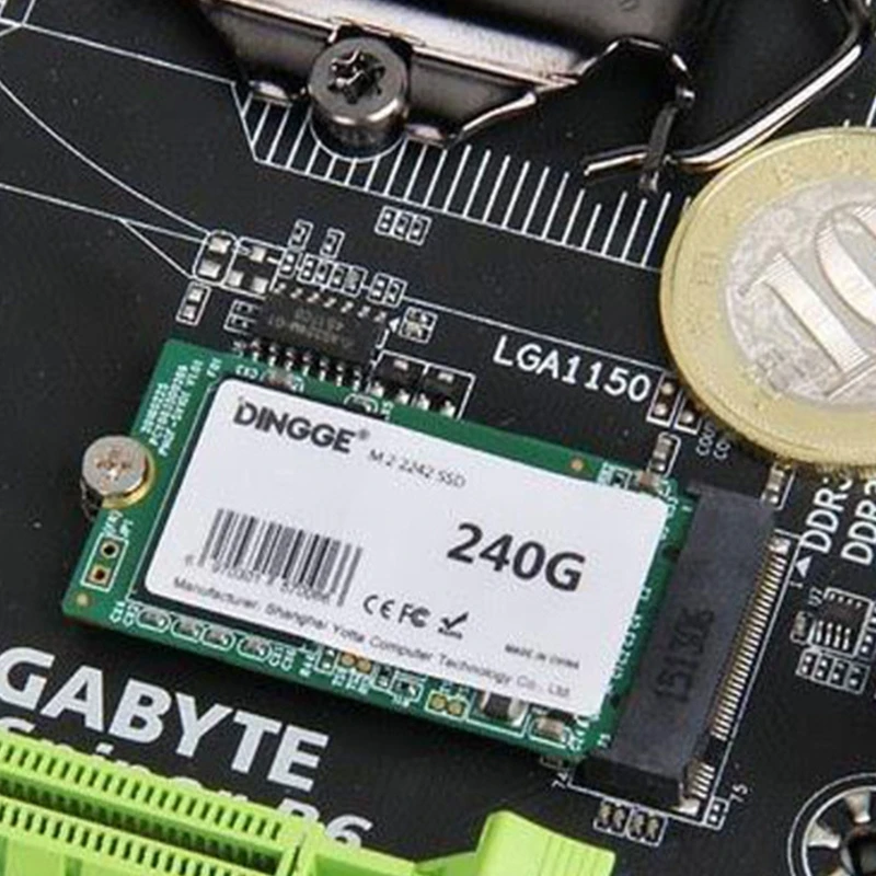 Parafuso montagem SSD desktop para laptop para placa-mãe Gigabyte NGFF 2280 para parafusos M.2 SSD 1 peça