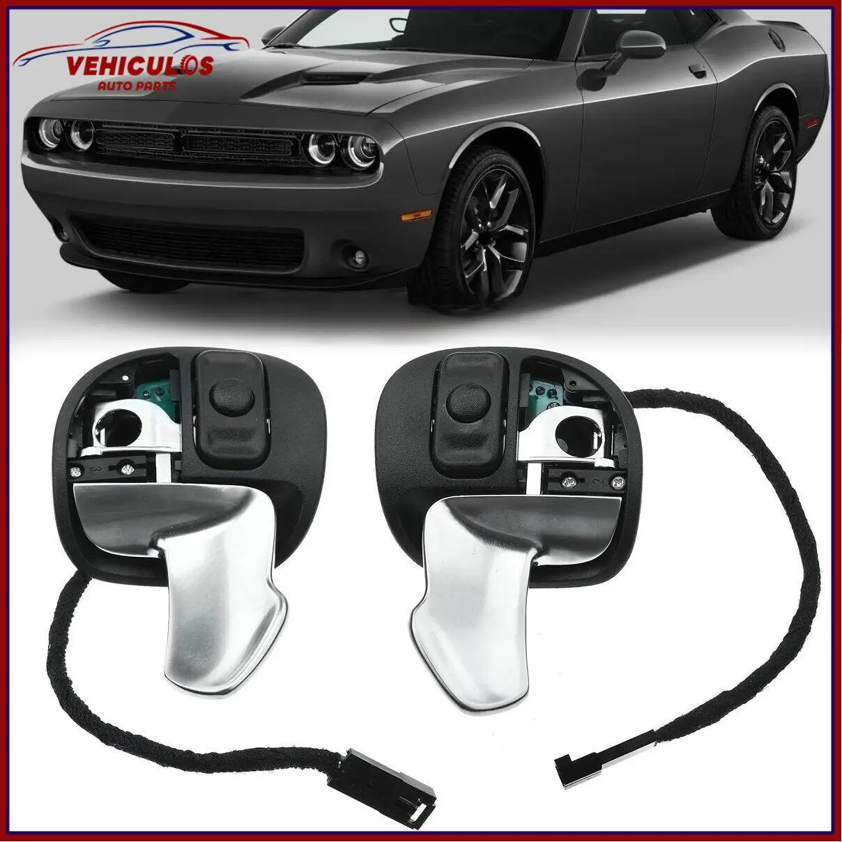 5RQ08DX9AC 5RQ09DX9AC Auto Larger Hellcat Paddle Shift Shifter Set Of 2 MOPAR For 2015-2021 Challenger Charger Car Accessories