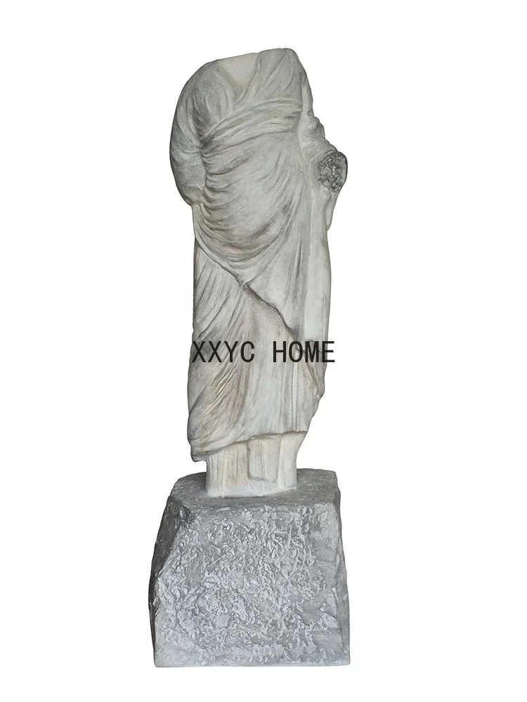 

Large Sculpture Floor Niche Creative Portrait Sales Office Hotel Lobby Device