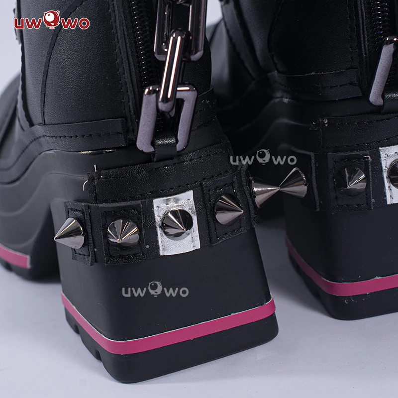 UWOWO Cissia Shoes Game Zenless Zone Zero ZZZ Cissia  Cosplay Shoes Halloween Shoes view 5