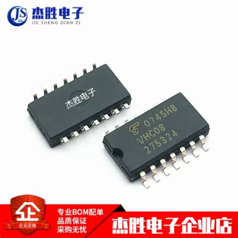 New Original TC74VHC08FT VHC08 TSSOP14 SMD 14-pin Logic IC Chip KEZHI