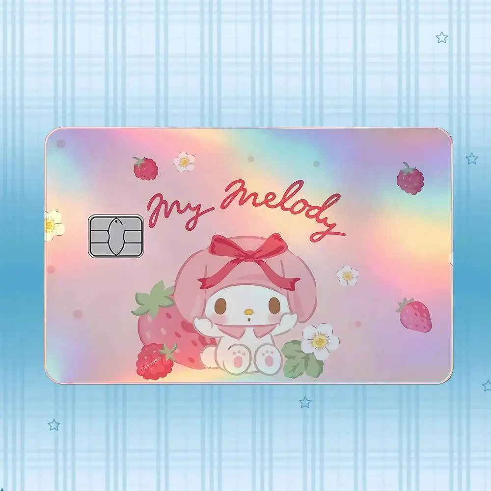 My M-Melody Laser-Holografischer Karten-Skin-Aufkleber für Kredit- und Debitkarten – 4 Stück/Set, wasserfester, kratzfester Schutz – Detail 18