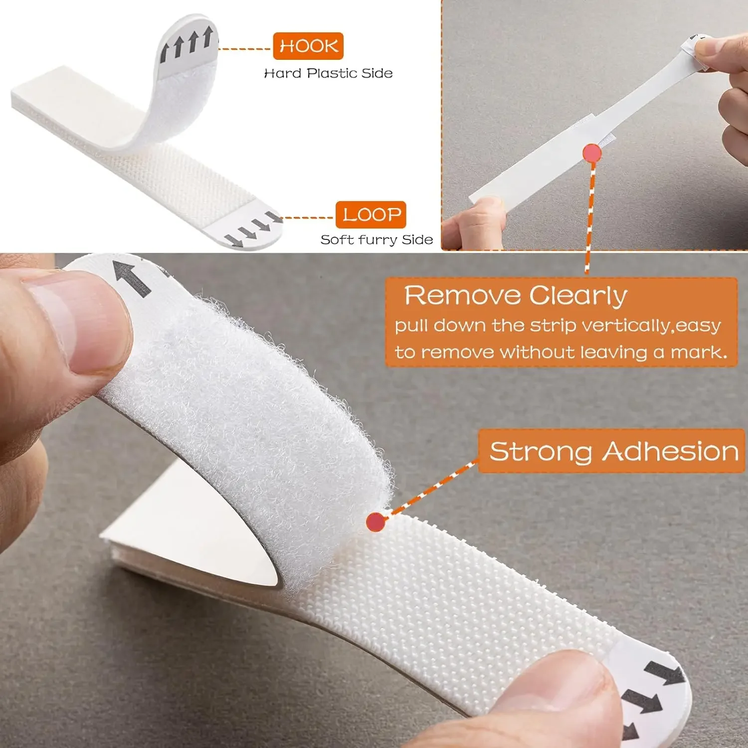 yesPunch-free Frame Tape Strips Assorted Mounting Self Adhesive Picture Frame Fixed Poster Wall Hook Decorate Fixing wall Hanger