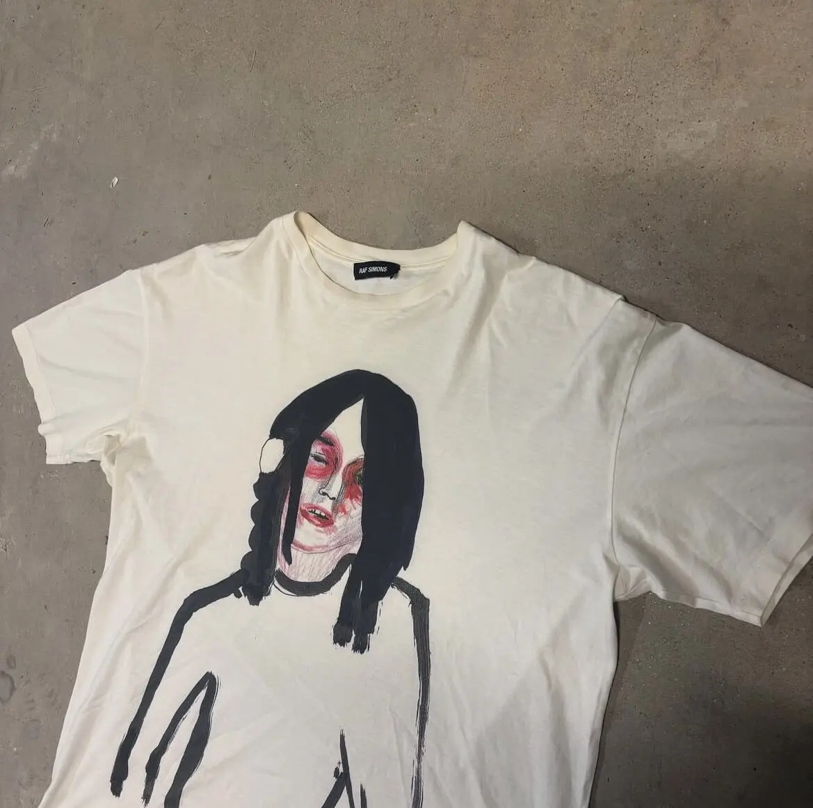 Raf Simons AW15 Guitar Boy T-shirt
