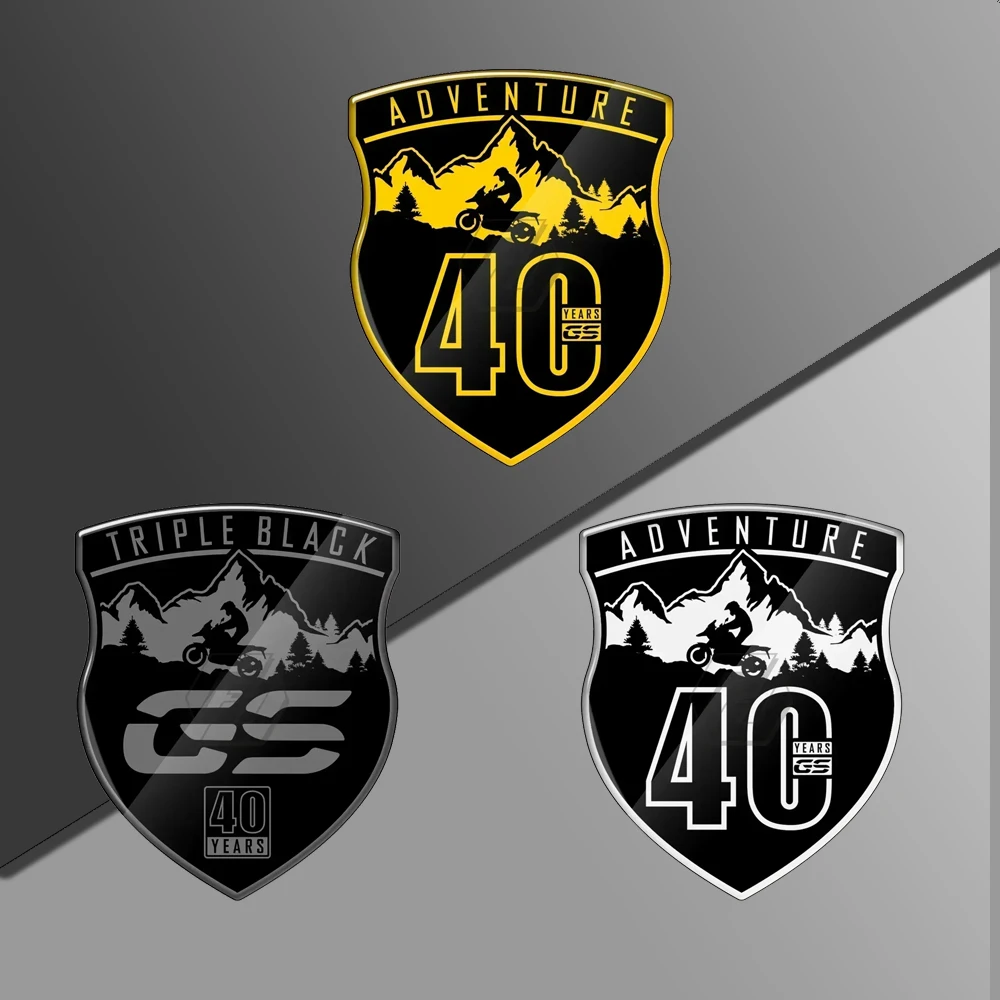 

Для BMW Adventure F750GS F850GS R1200GS R1250GS наклейки для модификации мотоцикла 40-летние наклейки на значок GS