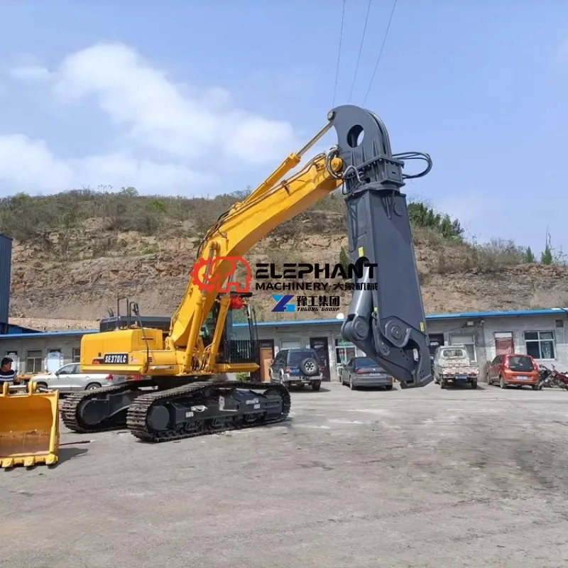 Hot Sale Mini Excavator Hydraulic Shears Concrete Cracker Excavator/Hydraulic Pulverizer/ Crusher Product