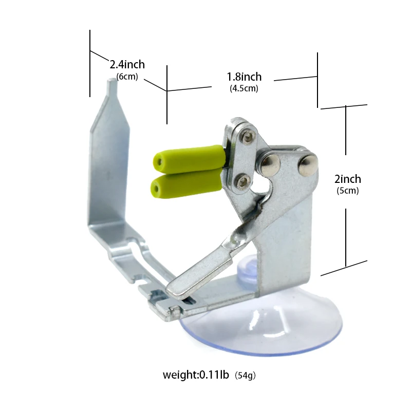 Type de ventouse Mini fronde à attache rapide, outil à bande de caoutchouc, matériau en acier inoxydable, dispositif à changement rapide