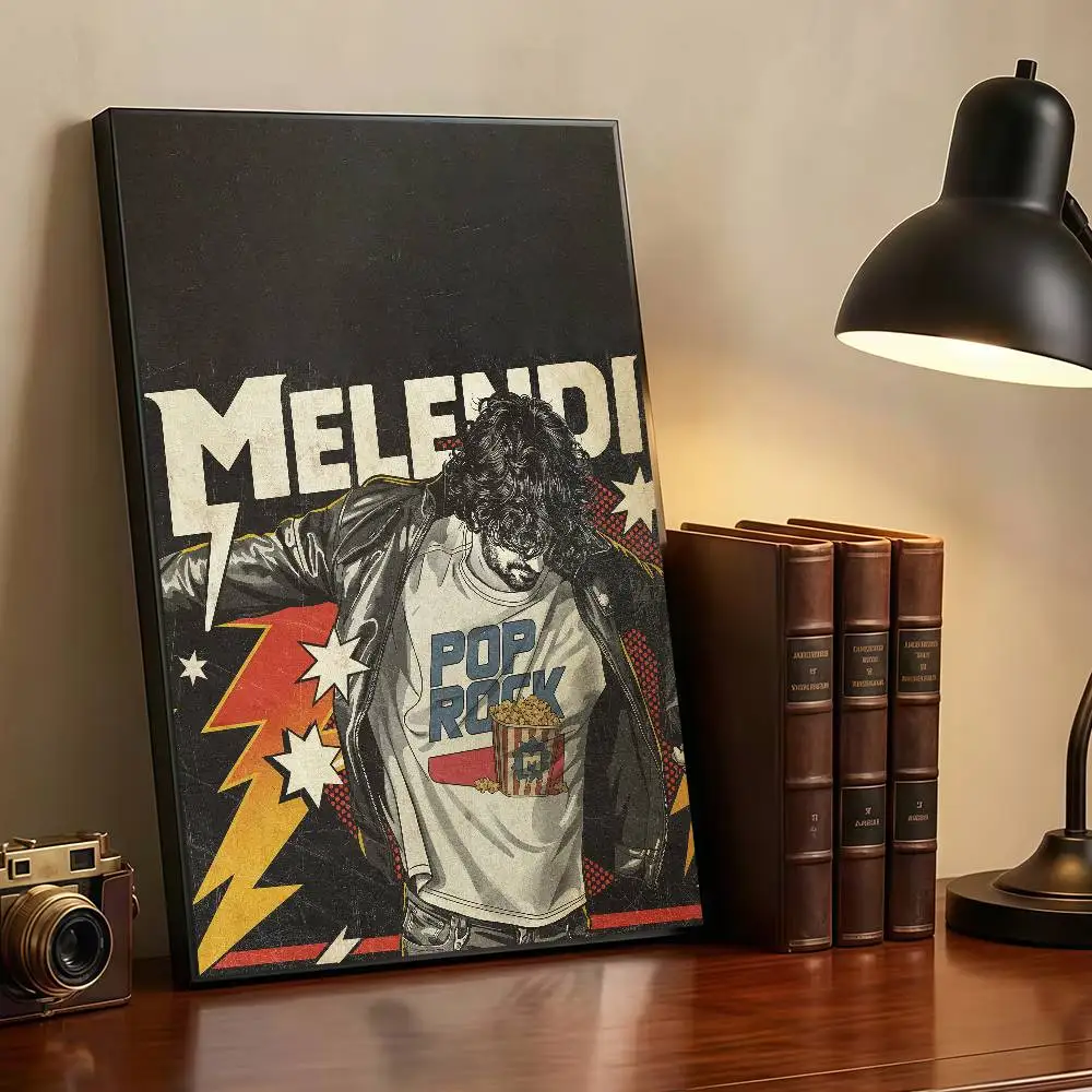 Singer M-Melendi Pop Rock Peelable Self-adhesive Poster Stickers Are Suitable For Frameless Wall Decoration In A Room
