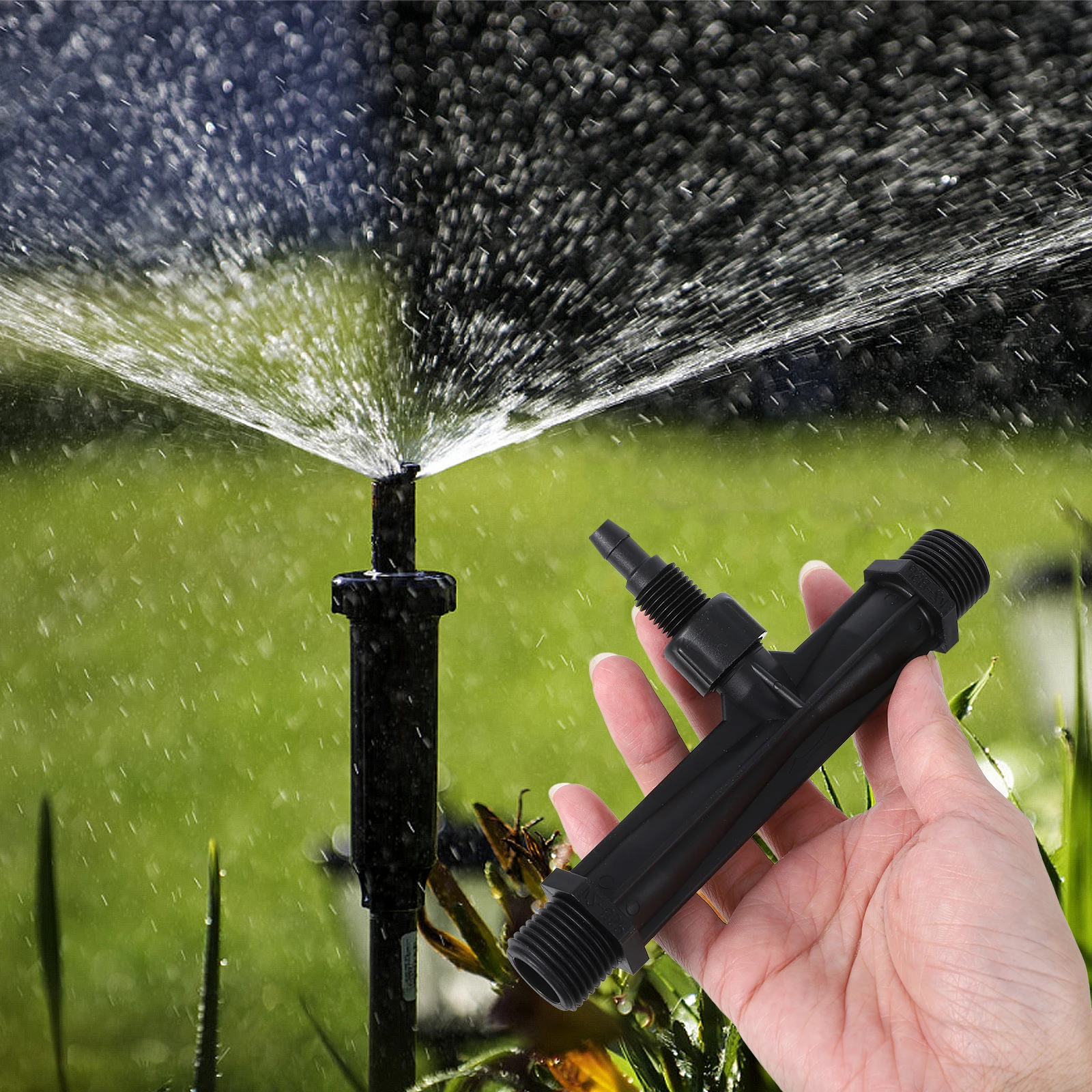 

Garden Irrigation Injector Venturi Assembly Drip System Nozzle Tube Connector Water Efficient Multifunctional Plants