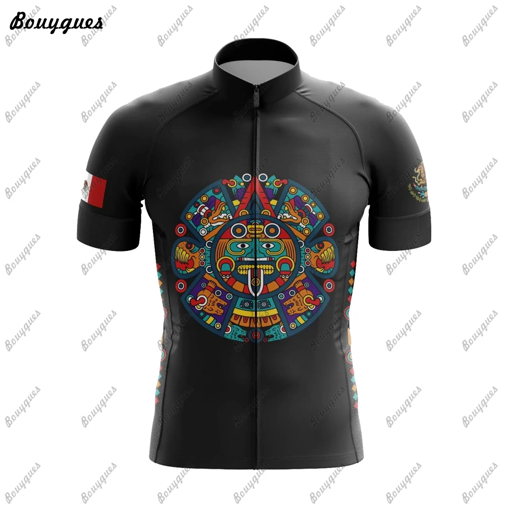 Mexico Team Men Cycling Jersey MTB Maillot Bike Shirt Downhill Jersey High Quality Pro Team Tricota Mountain Bicycle Clothing