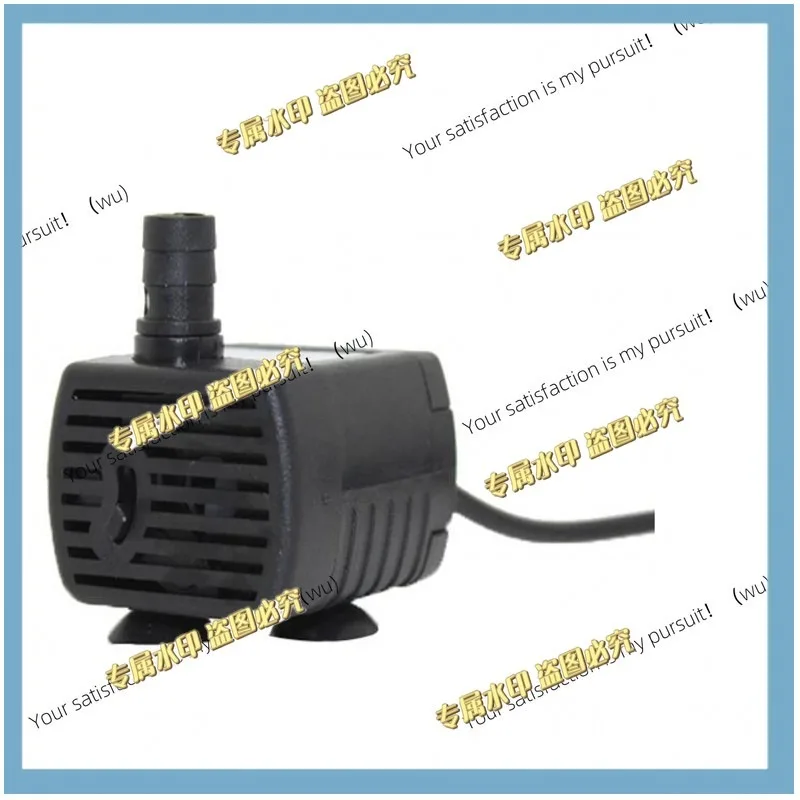 Ultra-quiet USB fish tank filter pump, mini pet fountain, submersible adjustable flow water circulation 5V
