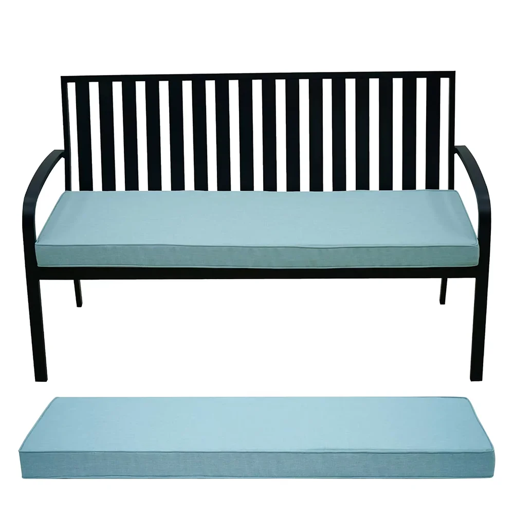 Double Piping Custom Long Bench Cushions Chair Seat Sofa Pillow Bay Window Decorative Cushion for Sofa Garden Bench Seat Swing