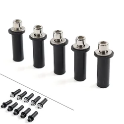 5Sets Motorcycle Windshield Bolts Screws Nut Kit For Harley Davidson Road Glide