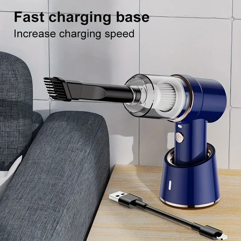 Car Wireless Vacuum Cleaner Strong Suction Portable Handheld Electric Vacuum Cleaner Wireless Home Cleaning Vacuum Cleaner