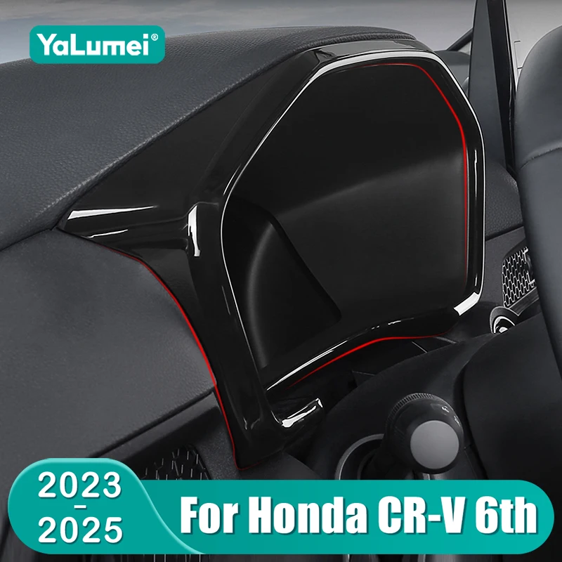 Für Honda CRV 6th Gen 2023 2024 2025 / CR-V Hybrid Auto Dashboard Tachoanzeige Panel Display Abdeckung Rahmen Zubehör
