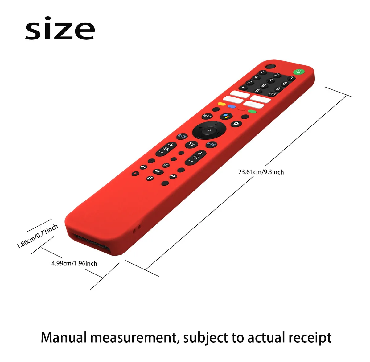 Protective Case for Sony RMF-TX520E, RMF-TX5200P, RMF-TX520B, RMF-TX5200T Silicone TV Remote Cover