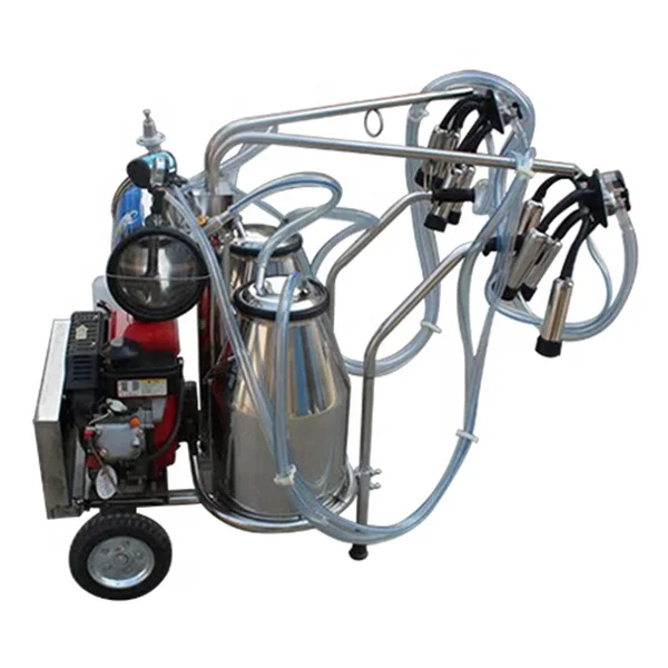 

Top Quality Portable Electric Double Cow Milker Milking Machine for Cows