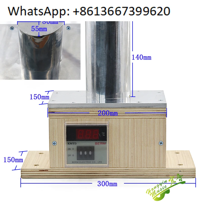 Guitar and violin side panel hot bending machine, automatic humidity control bending machine, guitar side panel bending machine