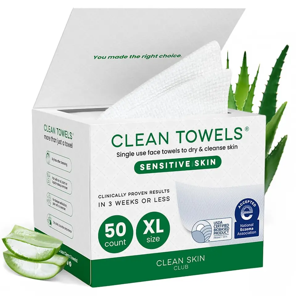 XL Ultra Soft Disposable Face Towels Pack