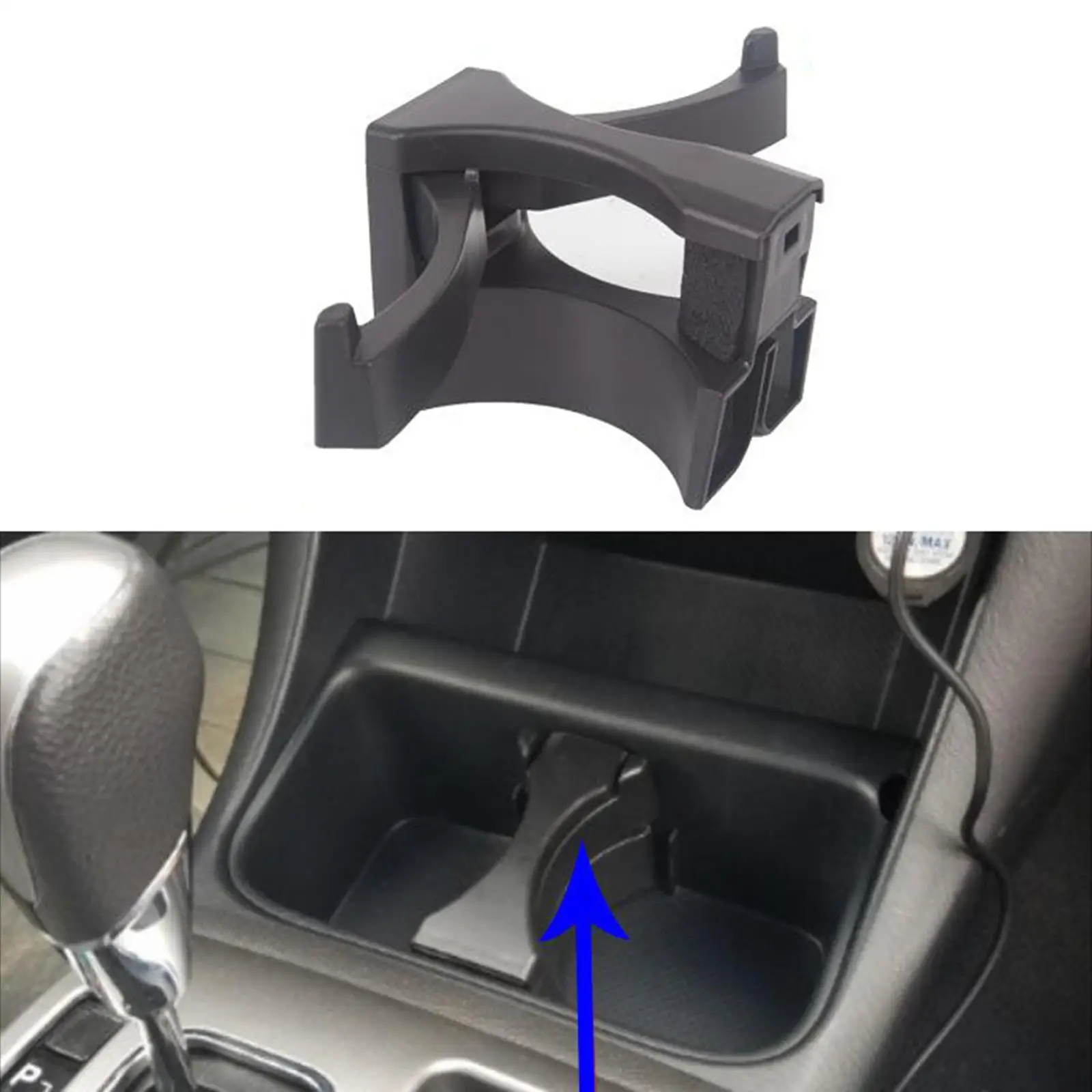 Premium Cup Holder Insert Divider Separator for 2008 55604-04010 3-7/8