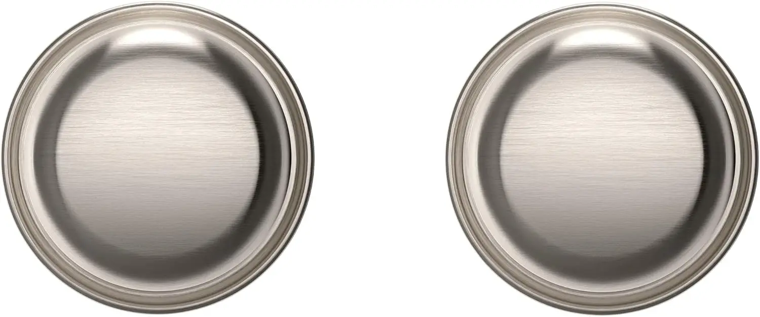 5015.Priv 5015 Privacy Door Knob Set With 5048 Rose From The Estate Collection - Satin Black