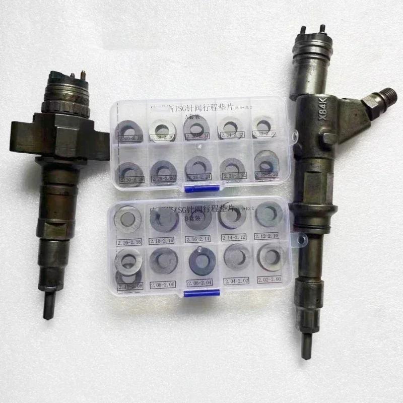 

ISG CRIN Diesel Common Rail Injector Needle Valve Lift Adjusting Shim Fuel Nozzle Washer for Cummins