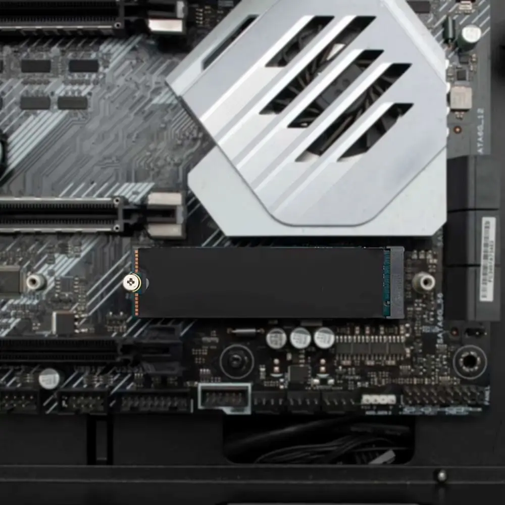 Compact Graphene SSD Heat Sink Fast Heatsink Copper Foil Layer M.2 SSD Cooler Thin Profile Thermal Pad Computer Cooling