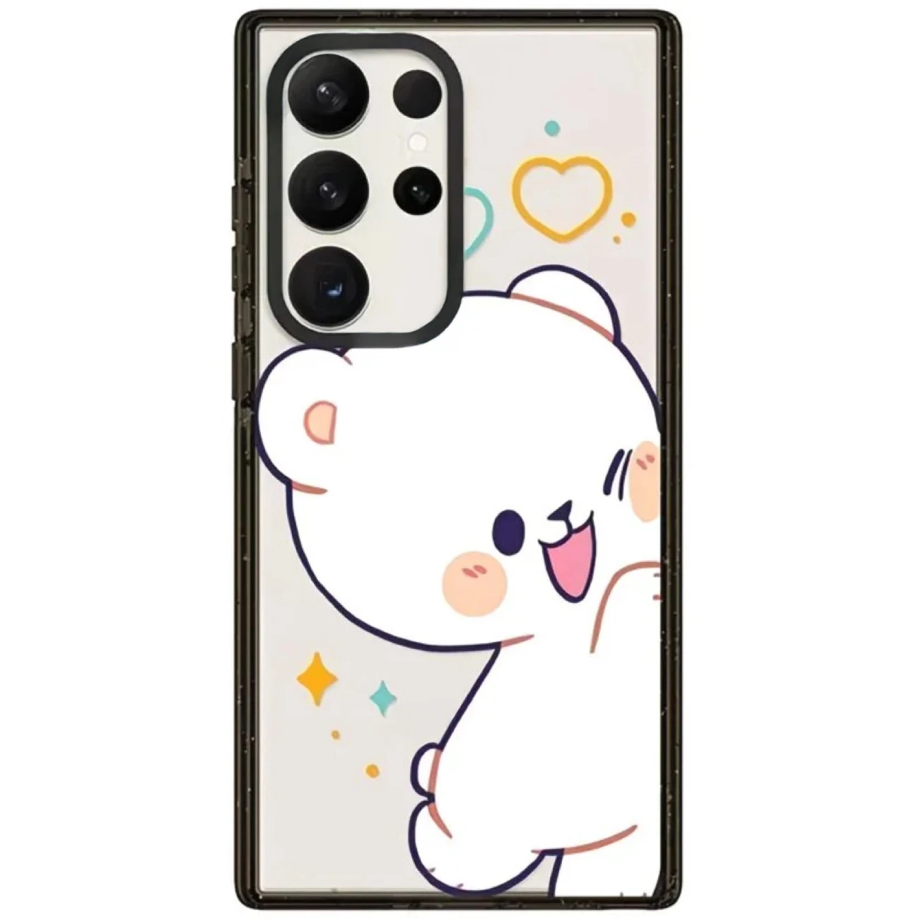 

Cartoon Bear Lover Acrylic Magnetic Case: Compatible with Samsung Galaxy S23 U S24U S25 Ultra S25+ Plus Shell