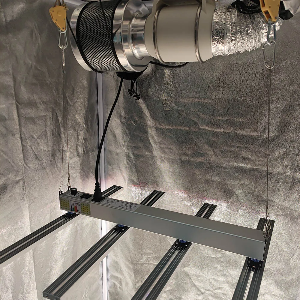 SOLIDEE 240W Quick Spider L2 LED coltiva la lampada leggera per piante PPFD fino a 1200 più alto di Samsung 301H