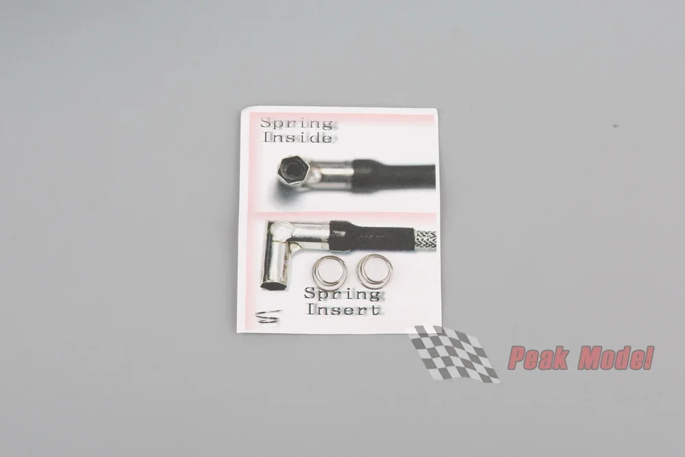 Rcexl 2ชิ้น/แพ็คใน1/4-32 ME8 / ME-8 /CM-6/CM6ฝาหัวเทียนภายในสปริงจุดระเบิดชิ้นส่วนเครื่องยนต์ RC