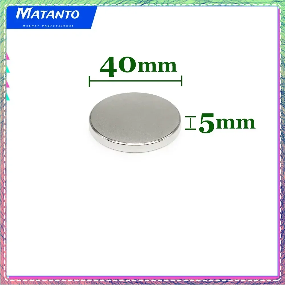 

40x5 40x10 40x15 40x20 Bulk Round Search Magnet 40mm x 5mm Disc Neodymium Magnet 40x5mm Permanent Magnet Strong 40x5 mm