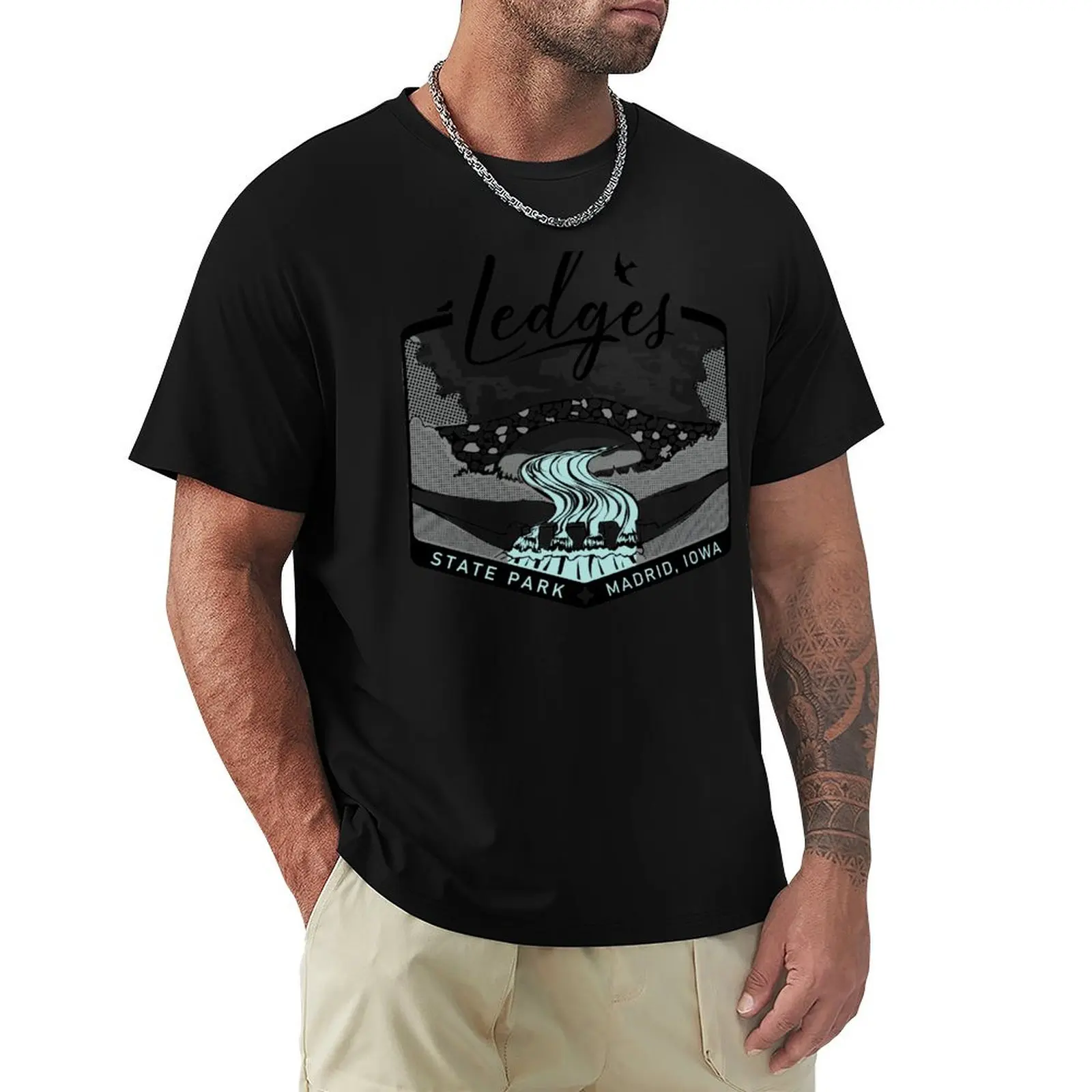 Ledges State Park T-Shirt quick-drying sublime mens clothes