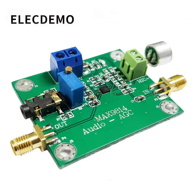 MAX9814 Mikrofonverstärkermodul Audio AGC Mikrofonsensor Pickup MIC Mikrofon Sound