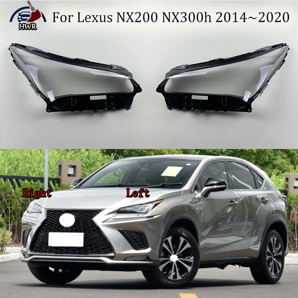 

Headlamp Cover Shade Transparent Lampshade Headlight Shell Plexiglass Replace Original Lens For Lexus NX200 NX300h 2014~2020