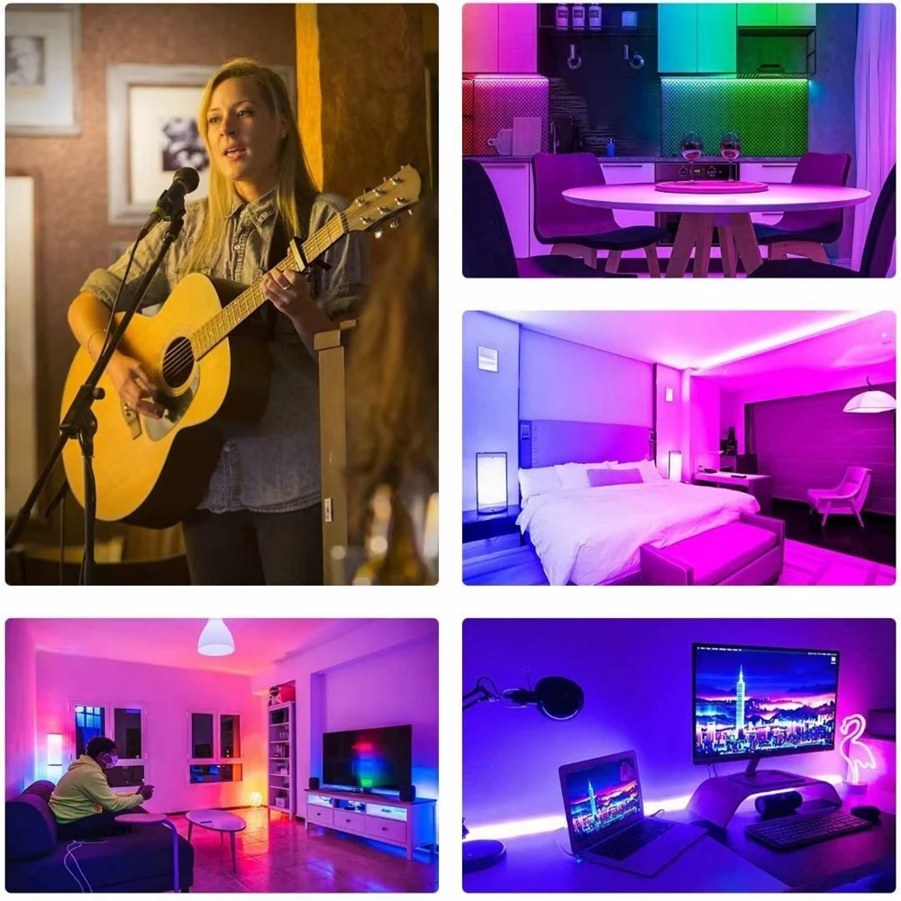 WS2812B WS2811 SK6812 Transparent Solderless Cover LED Connector 10mm Width PCB For SMD Led Strip Light