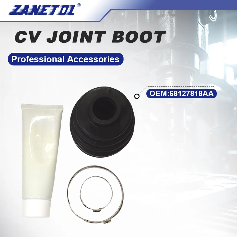 

ZANETOL a Set CV Joint Boot Автозапчасти для DODGE CALIBER 2008 ~ 2012 для JEEP COMPASS 2008 ~ 2017 JEEP PATRIOT 2008 ~ 2017 68127818 АА