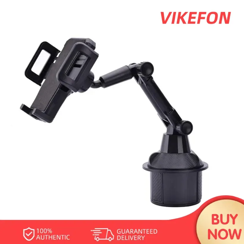 

Car Phone Holder Long Arm Adjustable Base Universal Car 360 Rotation GPS Bracket For iPhone Samsung Xiaomi Stand in Car Cup Hole