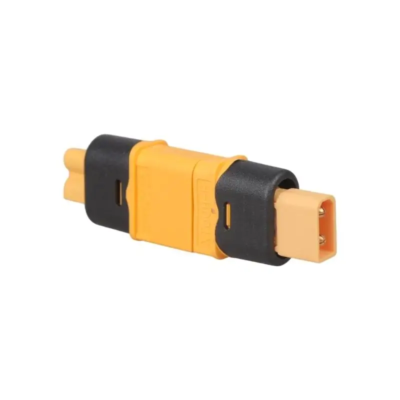 652F XT30 to XT60 Connector with Cover Protective Male Female Power Plug with Sheath