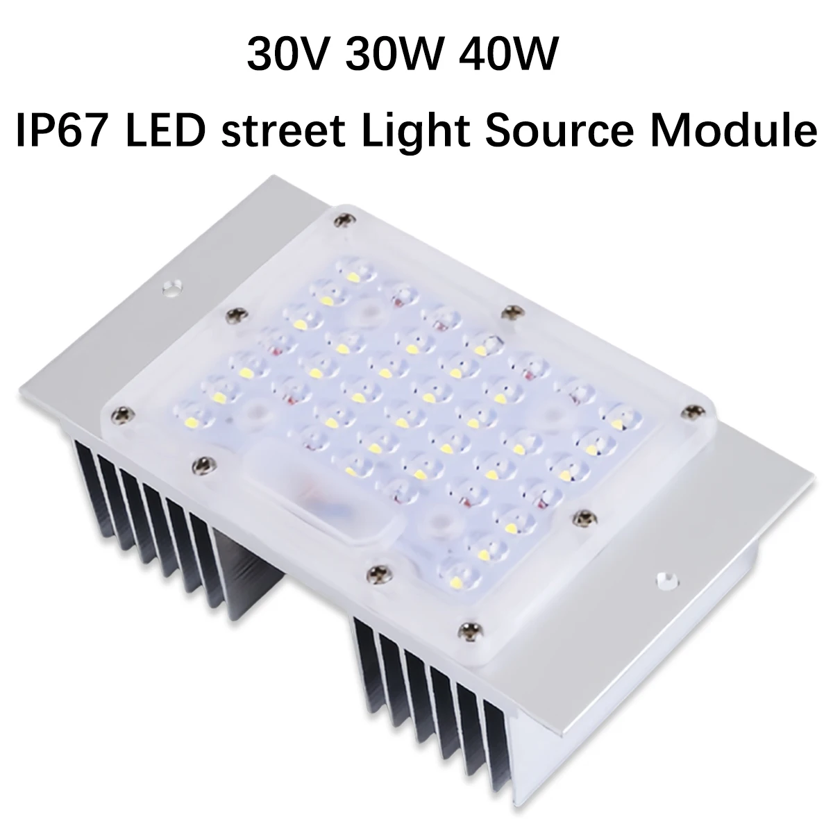 

30W/40W IP67 LED Light Source Module – Compact Square Module for Rural Outdoor, Park & Plaza Lighting