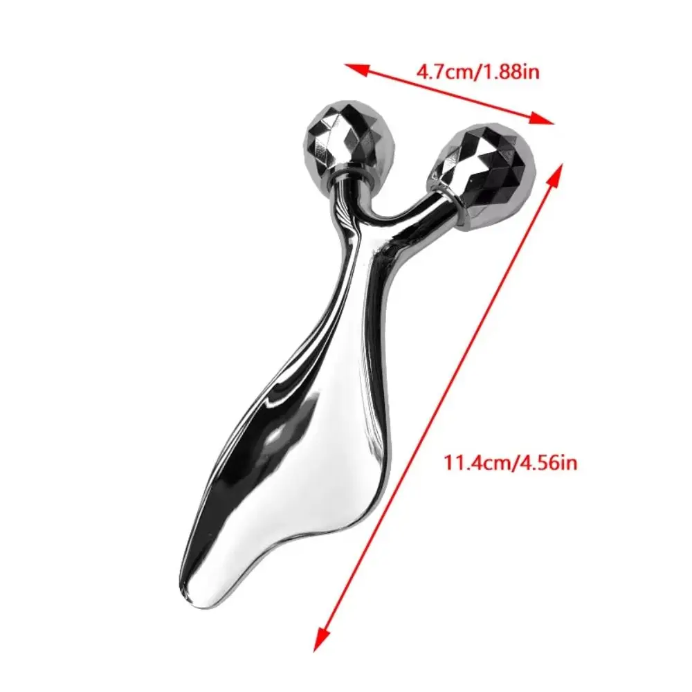 Outil de Massage Gua Sha 2 en 1, dispositif amincissant, rotation à 360 degrés, rouleau 3D, masseur Facial, raffermissement du visage fin, outil de soins de la peau