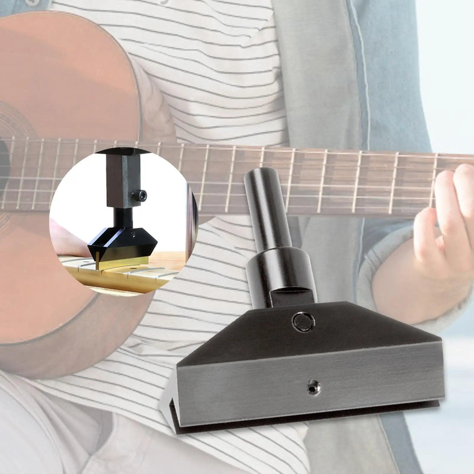 

Fret Press Installation Tool Versatile Compact Musical Instrument Accessory