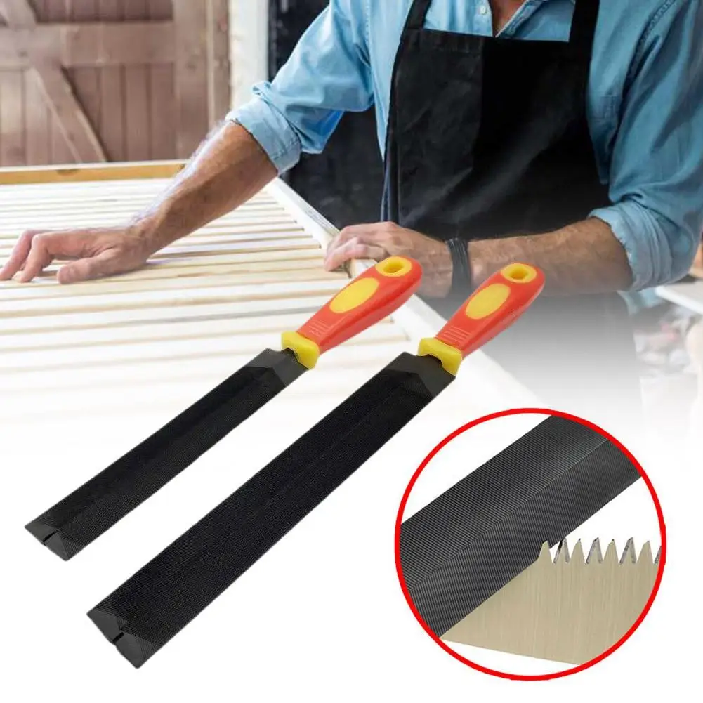 1 Stuks 6/8Inch Ruitvormige Vijlen Zaagvijlen Handzaag Voor Het Slijpen Van Houtsnijwerk Metaal Glas Slijpgereedschap