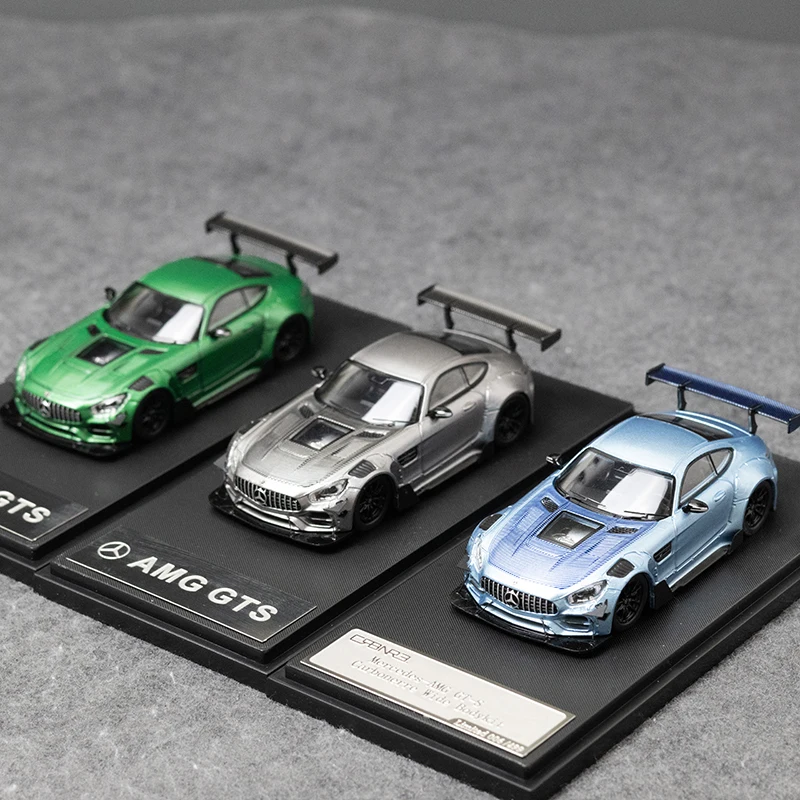 

RM 1/64 Benzs GTS Carbon Somaliland Alloy Racing Car Литье под давлением и игрушечные транспортные средства Модель автомобиля Миниатюрная масштабная модель автомобиля для детей