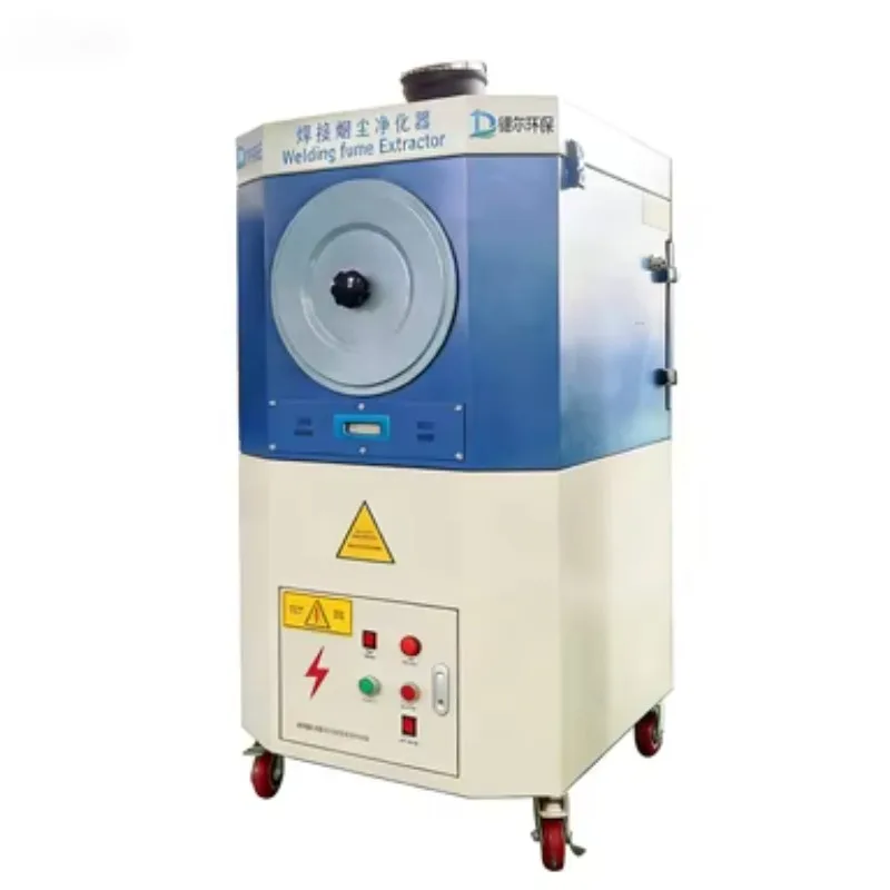 Mobile single-arm welding fume purifier with grinding fume treatment function, power 2.2kW, air volume 2400
