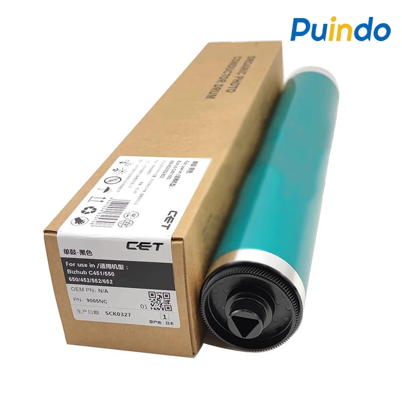 

1PCS CET 9005N 6597 7116 Long Life Black Color OPC Drum For Konica Minolta Bizhub C452 550 650 451 552 652